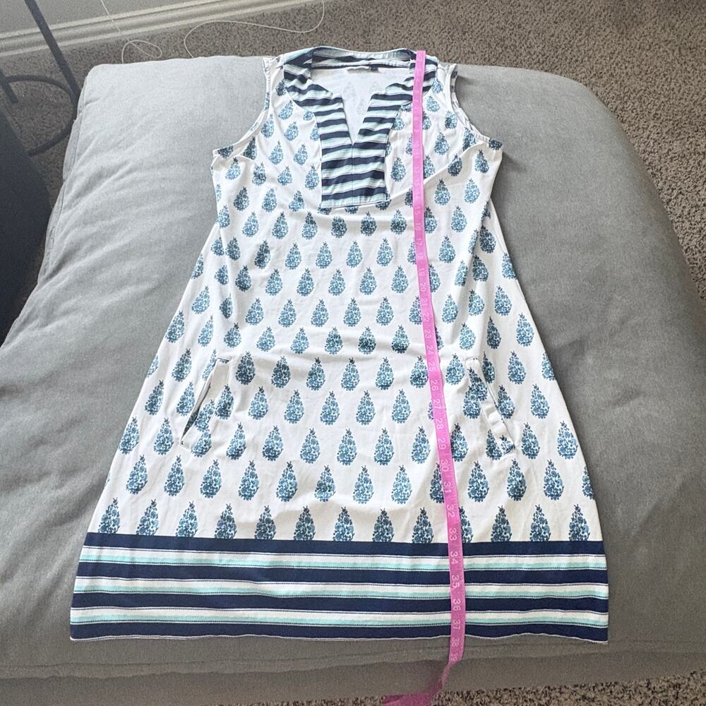 Cabana Life Delray Short Sleeve Shift dress Sz  UPF50 Resort Coastal Beachy - Picture 5 of 8